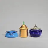 Austrian School, Three glass vessels