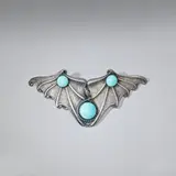 French Art Nouveau, Belt buckle, circa 1900