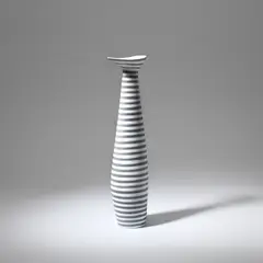 Royal Dux, Untitled, Painted and glazed porcelain
