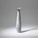 Royal Dux, Untitled, Painted and glazed porcelain