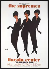 The Supremes by Joe Eula, 1965, offered Feb 2023