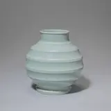 Keith Murray: Made by Wedgwood, Globular vase, model no. 3765