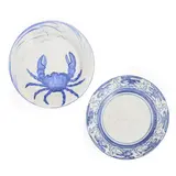Dedham Pottery, "Crab" and "Wood Duck" Plates