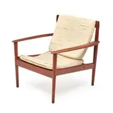 Grete Jalk, for Poul Jeppesen Lounge Chair, 1950, teak
