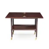 Untitled by Poul Jeppesens Mahogany Tea Cart, 1950, sold Oct 2023