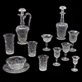for Henry Clay Frick by T.G. Hawkes Crystal Service Made, sold May 2023