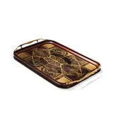 Erhard and Sohne Jugendstil Tray, Germany, early 20th century, mahogany and brass, unmarked, lg. handle-to-handle 17 1/2 in., Germany, early 20th century, mahogany and brass, unmarked, lg