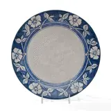 Dedham Pottery, "Wild Rose" Pattern Plate