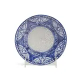 Dedham Pottery, "Peacock" Pattern Plate
