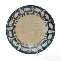 "Grouse" Pattern Plate by Dedham Pottery, sold May 2023