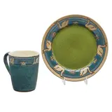 Saturday Evening Girls, Swan Mug and Plate