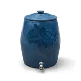Charles A. Hill, for Dorchester Pottery Water Jug, 1950, chromed-metal spigot