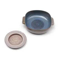 Edwin and Mary Scheier Studio, Pottery Casserole and Shallow Dish, 1950