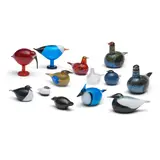 Twelve Oiva Toikka, for Iittala Glass "Birds by Toikka,", Finland, late 20th century, blown glass, most with Iittala plastic labels, lg