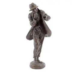 Spiridon Georgescu, O țigară, 1925, bronz