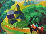 Raul Egon Lebel, Abbaye de Senanque