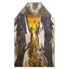 Océan paisible by Paul Ackerman, ulei pe carton, offered Dec 2023