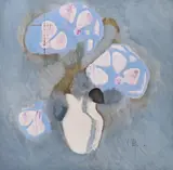 Hortensii by Constantin Piliuță, 1994, ulei pe pânză, offered Dec 2023