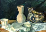 Iosif Iser, Natură statică cu vase