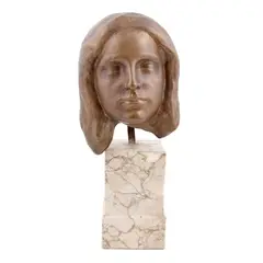 Enigmă by Alexandru Călinescu, 1922, bronz, offered Dec 2023