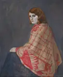 Natalia Futekova, Elegance, 1932, oil on plywood