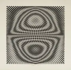 Juraj Dobrović, Fields, 1965, ink on paper