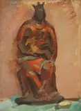 Vilim Svečnjak, Old Statue of Madonna with Child