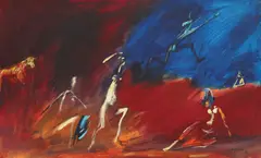 Ferdinand Kulmer, Untitled, 1993, oil on canvas