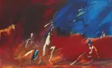 Ferdinand Kulmer, Untitled, 1993, oil on canvas