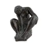 Frano Kršinić, After Bathing, bronze