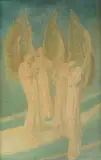 Bela Čikoš Sesija, Four Archangels, 1903, oil on canvas