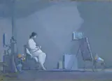 Omer Mujadžić, Sitting Woman