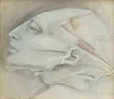 Study for a Sculpture by Dimitrije Popović, 1988, watercolour, pencil, offered Dec 2023