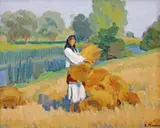 Rodica Maniu, Strânsul fânului