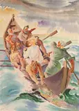 Carol Hübner, Pescari pe Marea Galileii