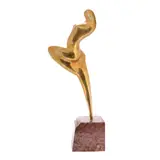 Muză by Marcel Guguianu, bronz, sold Nov 2023