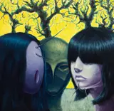 Vlad Paraschiv, Beauty Quest (seria Interaction in a Surreal Space), 2022, ulei pe pânză
