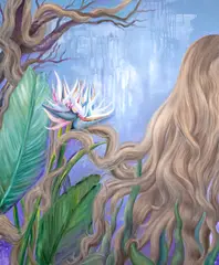 Arina Bican, Breath of Wilderness, 2023, ulei pe pânză