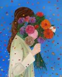 Summerish Dream by Elleny Gherghe, 2023, ulei pe pânză, sold Nov 2023