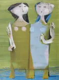 Samy Briss, Prietenele, cromolitografie