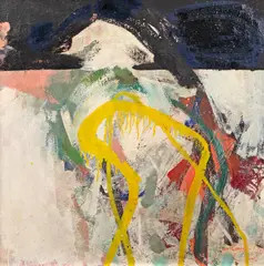 Corneliu Vasilescu, Festiv (Rază de lumină), 1991, ulei pe pânză