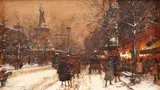 Eugène Galien-Laloue, Bulevard parizian