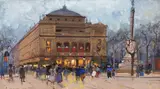 Eugène Galien-Laloue, Piața Operei din Paris