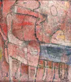 Eva Nagy, Personaje, 1964, ulei pe pânză