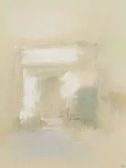 Josip Vaništa, Pula (Slavoluk Sergijevaca), 1978., pastel na papiru