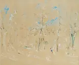 Antun Motika, Tuškanac, 1939., gvaš na papiru