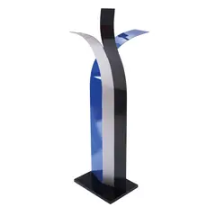 Vjenceslav Richter, Kolorirani binom, 2001., aluminij