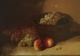 Mato Celestin Medović, Mrtva priroda s jesenjim voćem, 1906.-1910., ulje na platnu