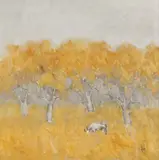 Miez de vară by Constantin Piliuță, 1986, ulei pe pânză, sold Oct 2023