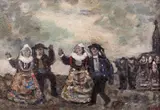 Arthur Segal, Nuntă bretonă